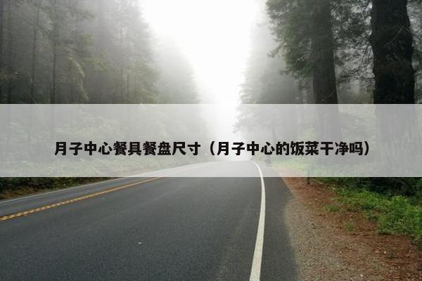 月子中心餐具餐盘尺寸（月子中心的饭菜干净吗）