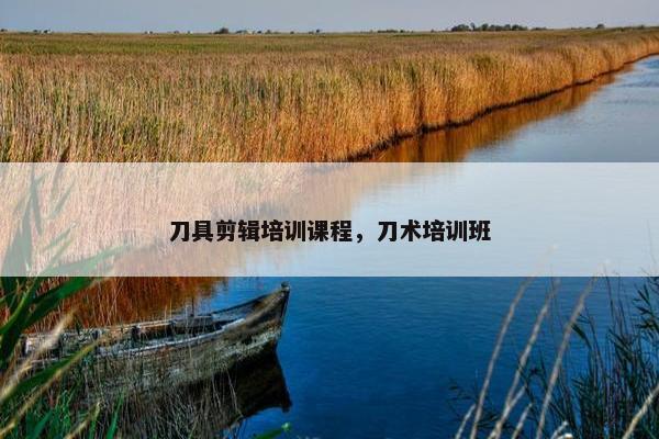 刀具剪辑培训课程，刀术培训班