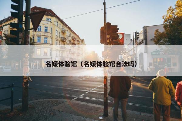 名媛体验馆（名媛体验馆合法吗）