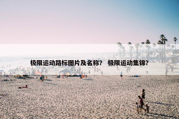 极限运动路标图片及名称？ 极限运动集锦？