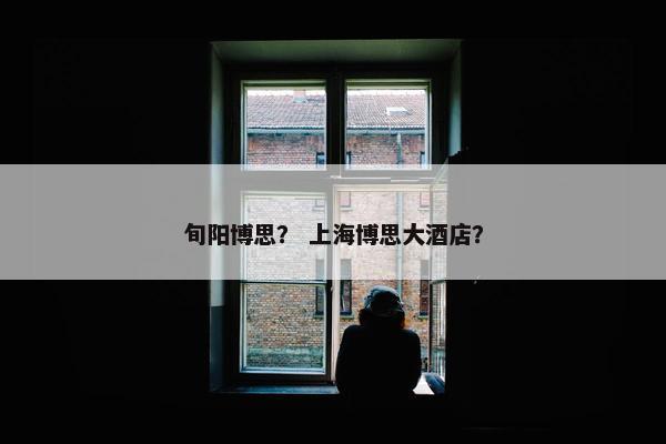 旬阳博思？ 上海博思大酒店？