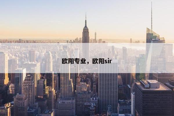 欧阳专业，欧阳sir