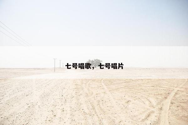 七号唱歌，七号唱片