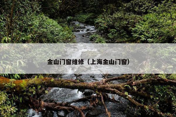 金山门窗维修（上海金山门窗）