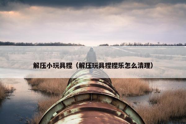 解压小玩具捏（解压玩具捏捏乐怎么清理）