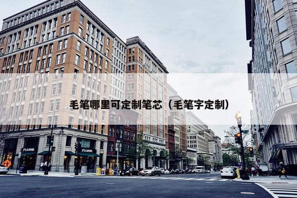 毛笔哪里可定制笔芯（毛笔字定制）