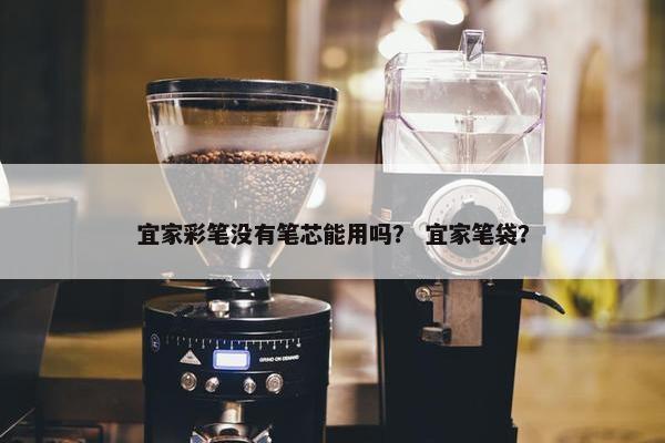 宜家彩笔没有笔芯能用吗？ 宜家笔袋？