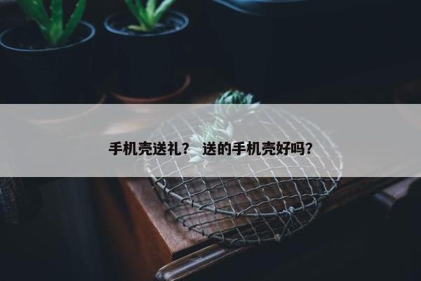 手机壳送礼？ 送的手机壳好吗？