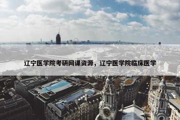 辽宁医学院考研网课资源，辽宁医学院临床医学