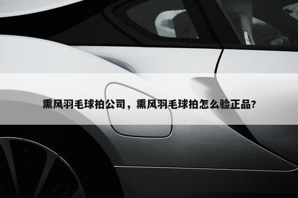 熏风羽毛球拍公司，熏风羽毛球拍怎么验正品?