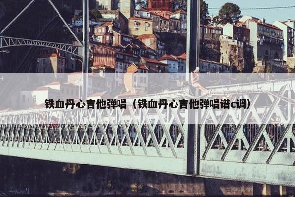 铁血丹心吉他弹唱（铁血丹心吉他弹唱谱c调）