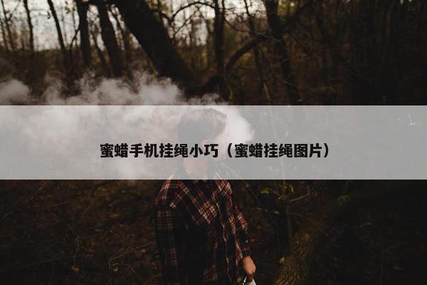 蜜蜡手机挂绳小巧（蜜蜡挂绳图片）