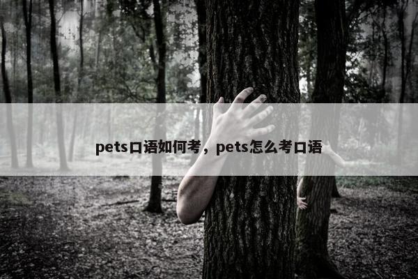 pets口语如何考，pets怎么考口语