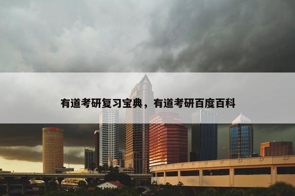有道考研复习宝典，有道考研百度百科