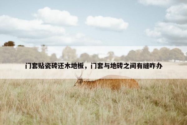 门套贴瓷砖还木地板，门套与地砖之间有缝咋办