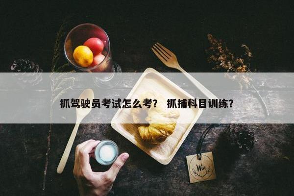 抓驾驶员考试怎么考？ 抓捕科目训练？