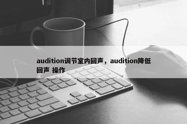 audition调节室内回声，audition降低回声 操作