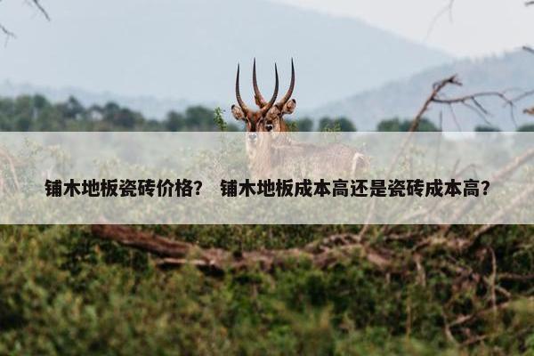 铺木地板瓷砖价格？ 铺木地板成本高还是瓷砖成本高？