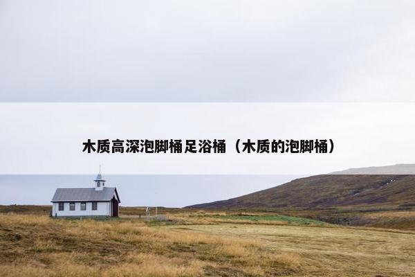 木质高深泡脚桶足浴桶（木质的泡脚桶）