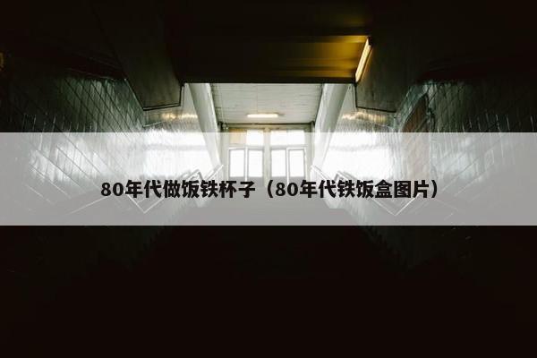 80年代做饭铁杯子（80年代铁饭盒图片）