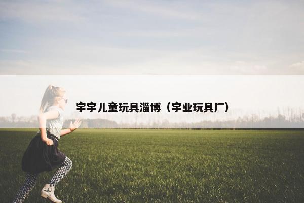宇宇儿童玩具淄博（宇业玩具厂）