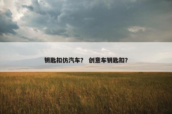 钥匙扣仿汽车？ 创意车钥匙扣？