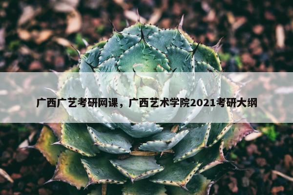 广西广艺考研网课,广西艺术学院2021考研大纲 广西广艺考研网课,广西艺术学院2021考研大纲