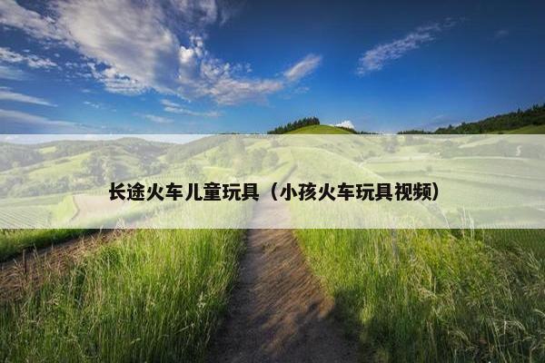 长途火车儿童玩具（小孩火车玩具视频）