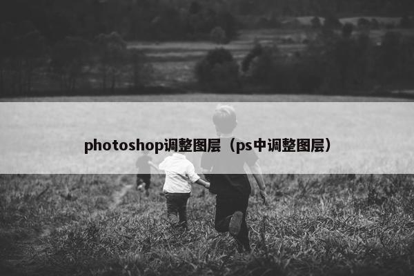 photoshop调整图层（ps中调整图层）