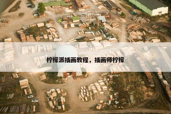 柠檬派插画教程，插画师柠檬