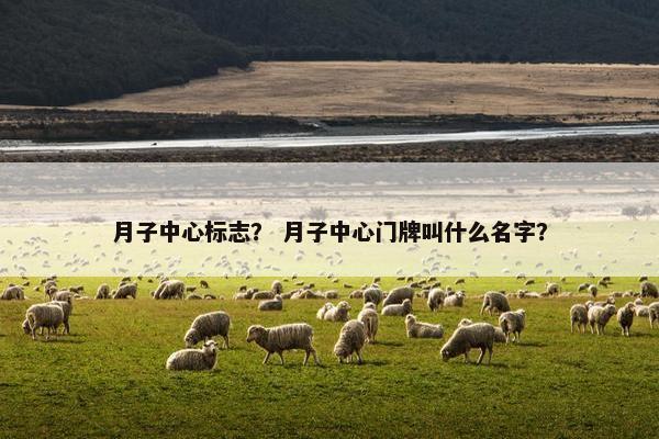 月子中心标志? 月子中心门牌叫什么名字? 月子中心标志? 月子中心门牌叫什么名字?