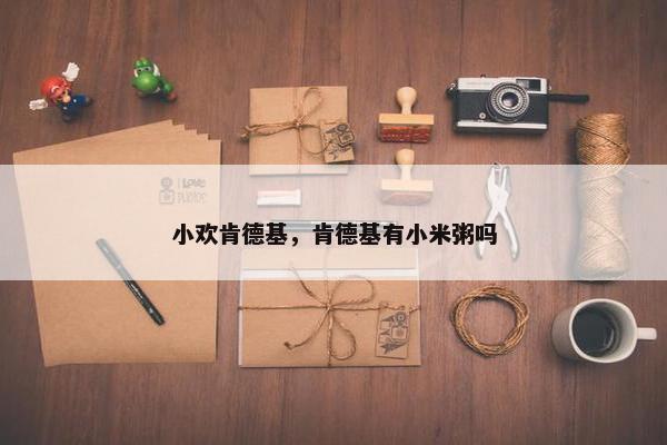 小欢肯德基,肯德基有小米粥吗 小欢肯德基,肯德基有小米粥吗