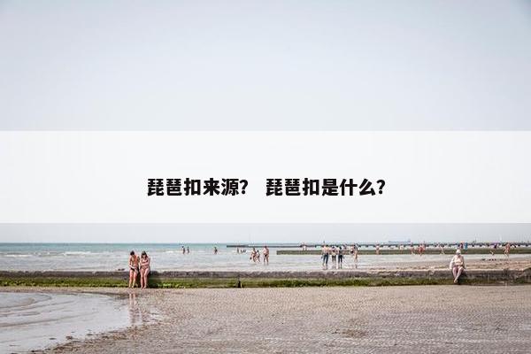 琵琶扣来源？ 琵琶扣是什么？