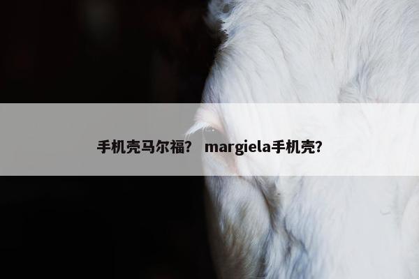 手机壳马尔福? margiela手机壳? 手机壳马尔福? margiela手机壳?