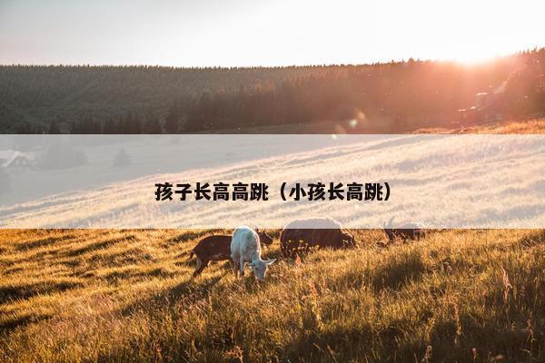 孩子长高高跳（小孩长高跳）