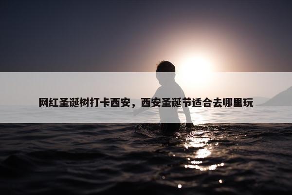 网红圣诞树打卡西安，西安圣诞节适合去哪里玩