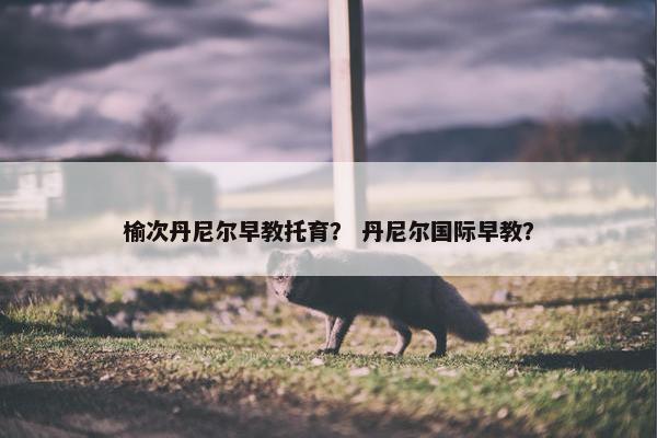 榆次丹尼尔早教托育？ 丹尼尔国际早教？