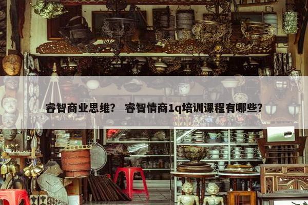 睿智商业思维? 睿智情商1q培训课程有哪些? 睿智商业思维? 睿智情商1q培训课程有哪些?