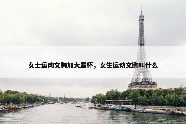女士运动文胸加大罩杯，女生运动文胸叫什么