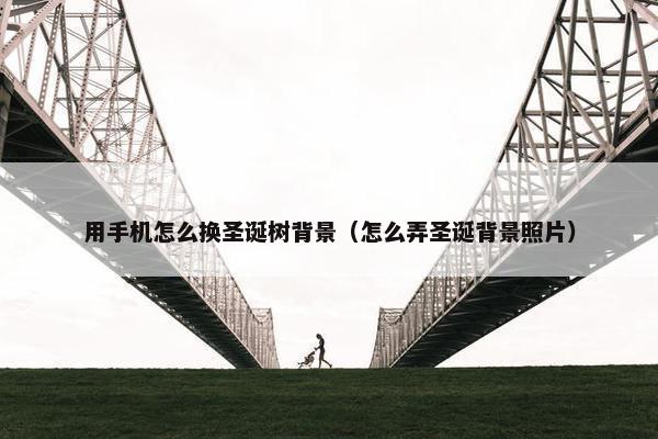 用手机怎么换圣诞树背景(怎么弄圣诞背景照片) 用手机怎么换圣诞树背景(怎么弄圣诞背景照片)