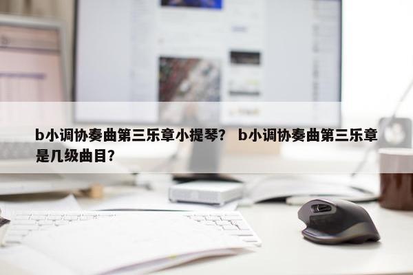 b小调协奏曲第三乐章小提琴? b小调协奏曲第三乐章是几级曲目? b小调协奏曲第三乐章小提琴? b小调协奏曲第三乐章是几级曲目?