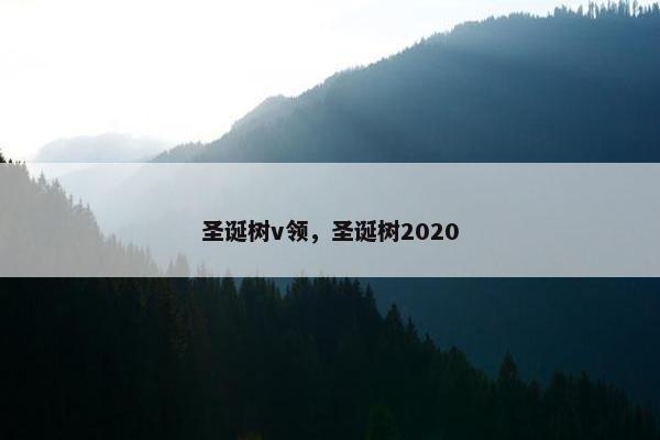 圣诞树v领，圣诞树2020