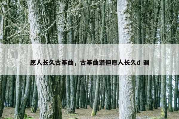 愿人长久古筝曲,古筝曲谱但愿人长久d 调 愿人长久古筝曲,古筝曲谱但愿人长久d 调