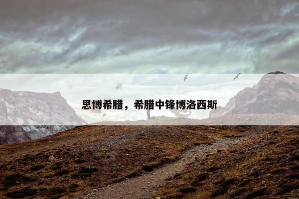 思博希腊，希腊中锋博洛西斯