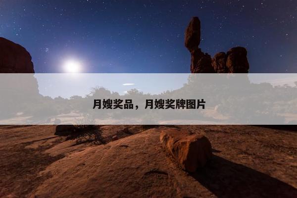 月嫂奖品，月嫂奖牌图片