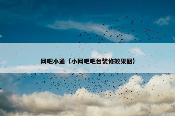 网吧小通（小网吧吧台装修效果图）