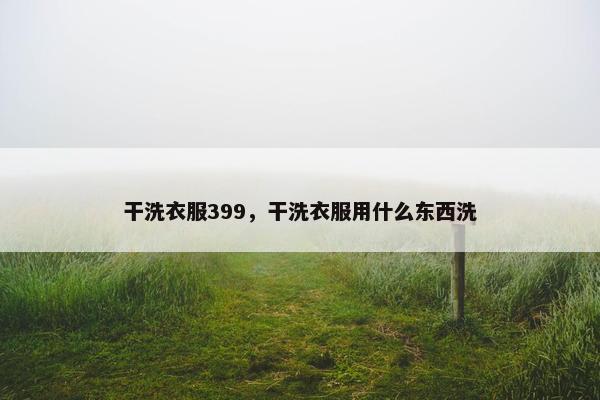 干洗衣服399，干洗衣服用什么东西洗
