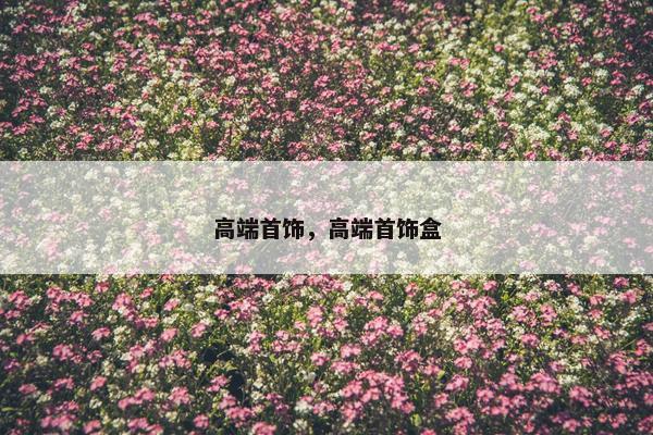 高端首饰，高端首饰盒
