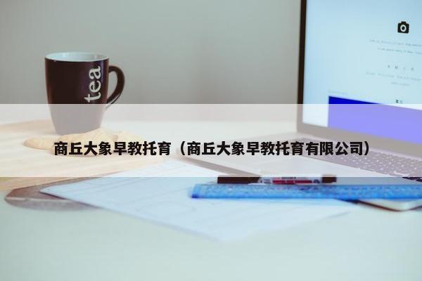 商丘大象早教托育（商丘大象早教托育有限公司）