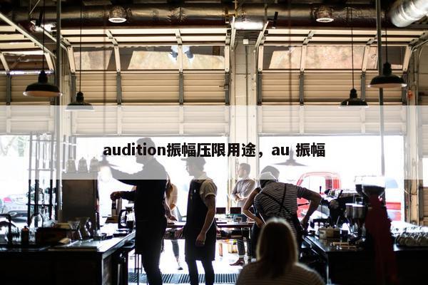 audition振幅压限用途，au 振幅